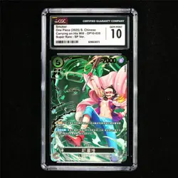 CGC 10 GEM MINT 2025 One Piece CHN Smoker OP10-030 SR - Image 1