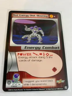 Dragon Ball Z CCG 2000 Score Frieza Saga Limited Promo Foil EXC/NM+ Card Pick - Image 5