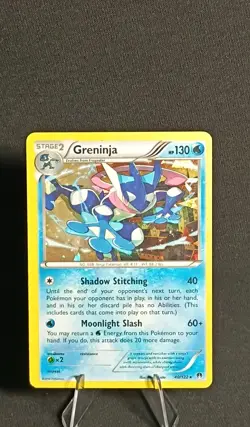 Greninja 40/122 XY Breakpoint Rare Pokemon Card MP - Image 1