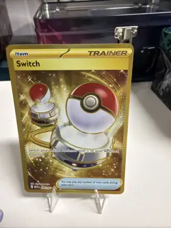 Pokemon TCG Switch Scarlet & Violet 151 Hyper Rare Card 206/165 Holo - Image 1