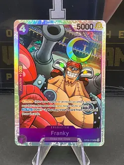 OP09-072 SR Franky One Piece Card Game Emperors In The New World TCG - Image 1