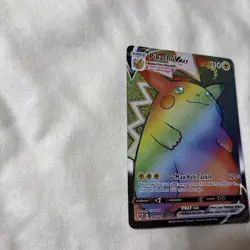 Pikachu VMAX Secret Rare Holo 188/185 Vivid Voltage Pokemon Card English - Image 3