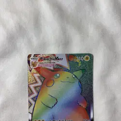 Pikachu VMAX Secret Rare Holo 188/185 Vivid Voltage Pokemon Card English - Image 5