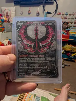 Pokemon TCG Galarian Moltres v Chilling Reign Card 177/198 Alternate Full Art NM - Image 1
