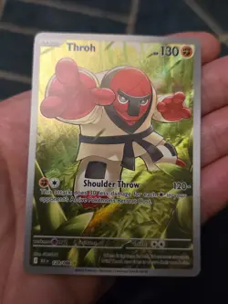 Pokemon Card TCG - Throh 128/086 Black Bolt English - Illustration Rare - NM ⭐ - Image 2