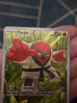 Pokemon Card TCG - Throh 128/086 Black Bolt English - Illustration Rare - NM ⭐ - Image 3