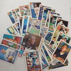 250+ Baseball Card Mixed Job Lot Mainly Topps Looney Tunes Michael Jordan - Image 3