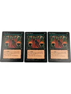 Magic The Gathering Dark Ritual Card Lot Justin Hampton Art (M) T2160 HS17 - Image 2