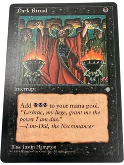 Magic The Gathering Dark Ritual Card Lot Justin Hampton Art (M) T2160 HS17 - Image 5