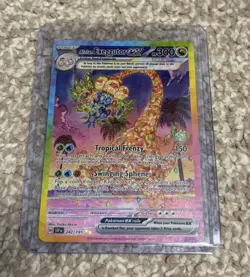 Alolan Exeggutor EX 242/191 Sv08: Surging Sparks Holo Card NM Condition - Image 1