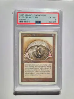 MTG Cyclopean Tomb 1993 Unlimited PSA 6 EX-MT Vintage Magic The Gathering Card - Image 2