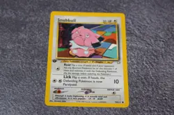 Snubbull Pokemon Card 74/111 Neo Genesis 1st Edition,2000 Base Set,Pokemon TCG - Image 1