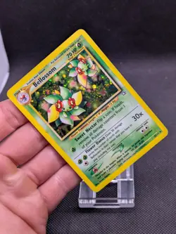 Bellossom 3/111 Holo Neo Genesis Set Pokemon Card WOTC Played - Image 2