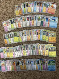 Pokemon Journey Together Reverse And Holo 100+ Card Lot - Image 1