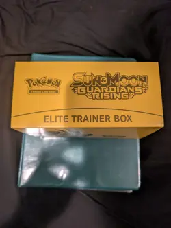 Mystery Pokemon Card Collection Binder w Elite Trainer Box READ DESCRIPTION - Image 1