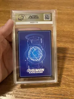 Digimon Card - Zudomon EX1-018 Bandai Classic Collection Graded 9.5 AGS Grading - Image 4