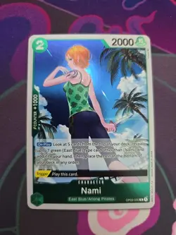 OP03-030 Nami :: Rare One Piece TCG Card :: OP03: Pillars of Strength :: - Image 1