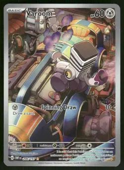 Pokemon Cards Varoom 206/197 Obsidian Flames Illustration Rare NM - Image 1
