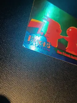 Pokemon Topps Movie card HOLO /Black label/ no.59 "New Friends and Farewells" - Image 2