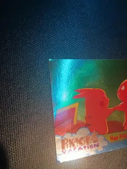 Pokemon Topps Movie card HOLO /Black label/ no.59 "New Friends and Farewells" - Image 3