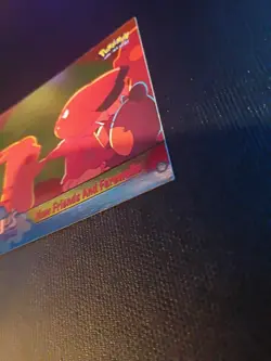 Pokemon Topps Movie card HOLO /Black label/ no.59 "New Friends and Farewells" - Image 5