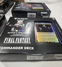 New & Sealed Final Fantasy Commander Deck ( Set of All 4 Decks) Magic MTG - Image 5