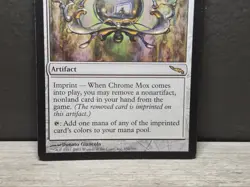 Magic the Gathering MTG Chrome Mox NM Mirrodin - Image 3