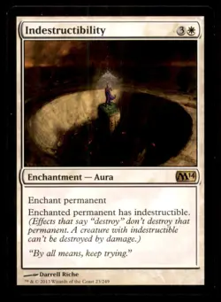 Indestructibility LP Light Play Magic 2014 MTG [9761] - Image 1