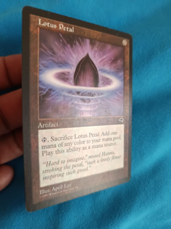 Lotus Petal, Tempest, Regular Common, MTG - Image 2