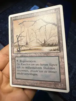 German Misprint • Pack Fresh • Drudge Skeletons + Extra • Mtg (645) - Image 3