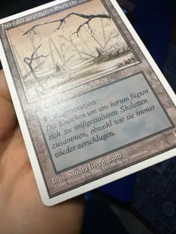German Misprint • Pack Fresh • Drudge Skeletons + Extra • Mtg (645) - Image 5