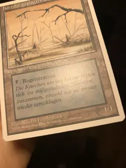 German Misprint Drudge Skeletons Swamp With Regenerate • NM • Mtg (327) - Image 5