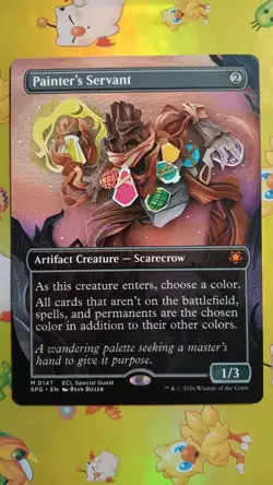 MTG Painter's Servant (Borderless) Special Guest Regular #147 - Image 1