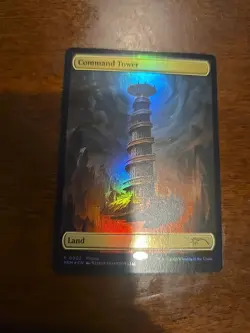 Command Tower - MTG - Foil Textless Tower Promo - NM - Image 1