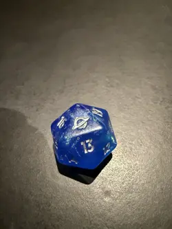 MTG Edge of Eternities Oversized Spindown D20 Life Counter - Image 1