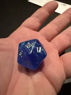 MTG Edge of Eternities Oversized Spindown D20 Life Counter - Image 3