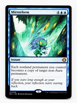 Mirrorform [Lorwyn Eclipsed] Magic MTG ECL 0059 NM 💧 - Image 1