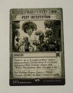 MTG Pest Infestation - Outlaws of Thunder Junction: Breaking News LP - Image 1