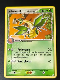 Carte Pokemon Vibraninf 54/110 Especes Delta Bloc EX Fantomes Holon FR - Image 2