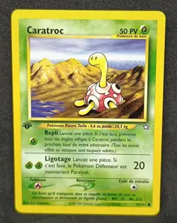 Caratroc 72/111 Edition 1 Ed 1 Rare Neo Genesis - Carte Pokemon - Wizards FR - Image 1