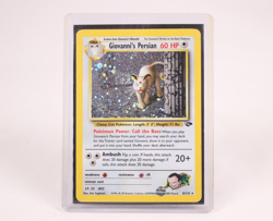 TCG Carta Pokemon Giovanni's Persian Holo ENG 8 132 Gym Challenge - Image 1