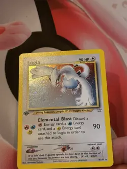 Lugia 9/111 Neo Genesis First Edition Holo NM Pokemon TCG - Image 4