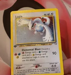 Lugia 9/111 Neo Genesis First Edition Holo NM Pokemon TCG - Image 5