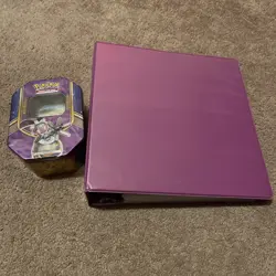 Pokemon Collection Binder And Tin - Image 1