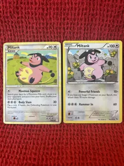 Miltank Lot - 83/106 + 47/123 Heartgold & Soulsilver. Pokemon Vintage Set Bundle - Image 1