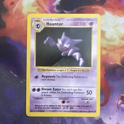 Pokemon TCG - HAUNTER - 29/102 - SHADOWLESS - WOTC - BASE SET (1999) - LP - Image 1