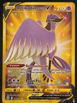 Carte Pokemon Artikodin de Galar V 181/172 EB09 Stars Etincelantes Epee Bouclier - Image 2
