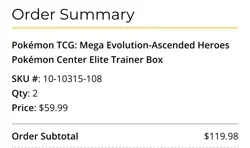 PRESALE Pokemon Center Mega Evolution Ascended Heroes ETB Ships by 2/23/26 - Image 4