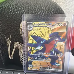 Pokemon TCG Cynthia's Garchomp ex 215/182 Destined Rivals Ultra Rare English - Image 3