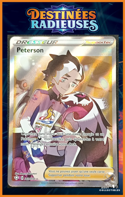 Carte Pokemon Peterson 069/072 EB4.5 Destinees Radieuses FR Epee Bouclier - Image 1